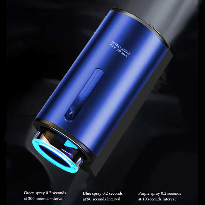 Portable Wireless Ultrasonic Car Aroma Diffuser with Custom LOGO Fragrance Vent Diffuser Machine Essential Oil Diffuser