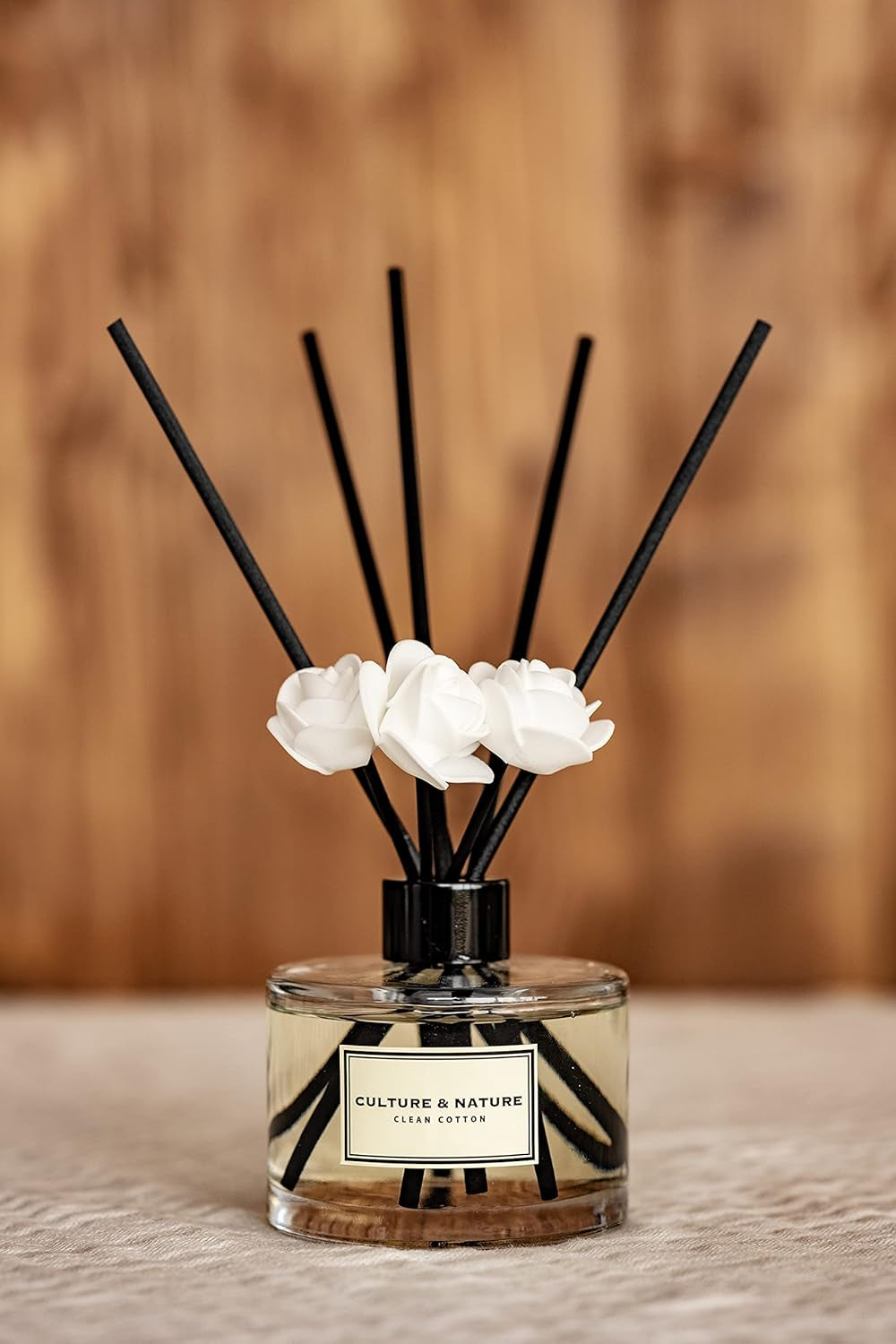 Reed Diffuser Set 6.7Oz (200Ml) Grapefruit Verbena Scented Diffuser with Sticks Home Fragrance Reed Diffuser for Bathroom Shelf Decor