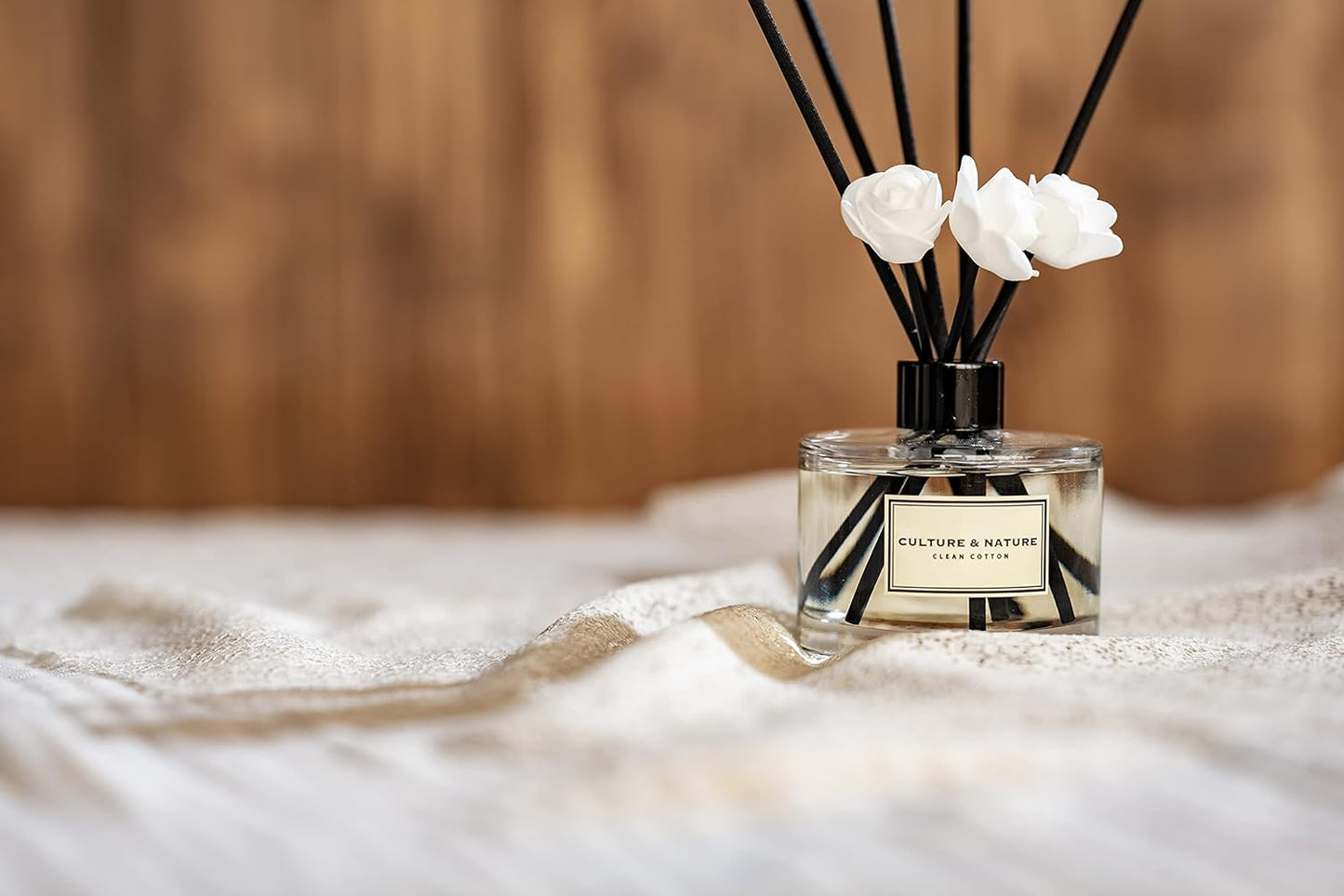 Reed Diffuser Set 6.7Oz (200Ml) Grapefruit Verbena Scented Diffuser with Sticks Home Fragrance Reed Diffuser for Bathroom Shelf Decor