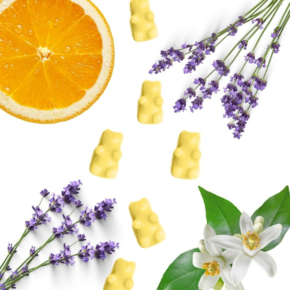 Amalfi Scented Bear Wax Melts - Infused W/Essential Oils - Non Toxic Wax Melt & Pet Safe - (4 Oz Tin)