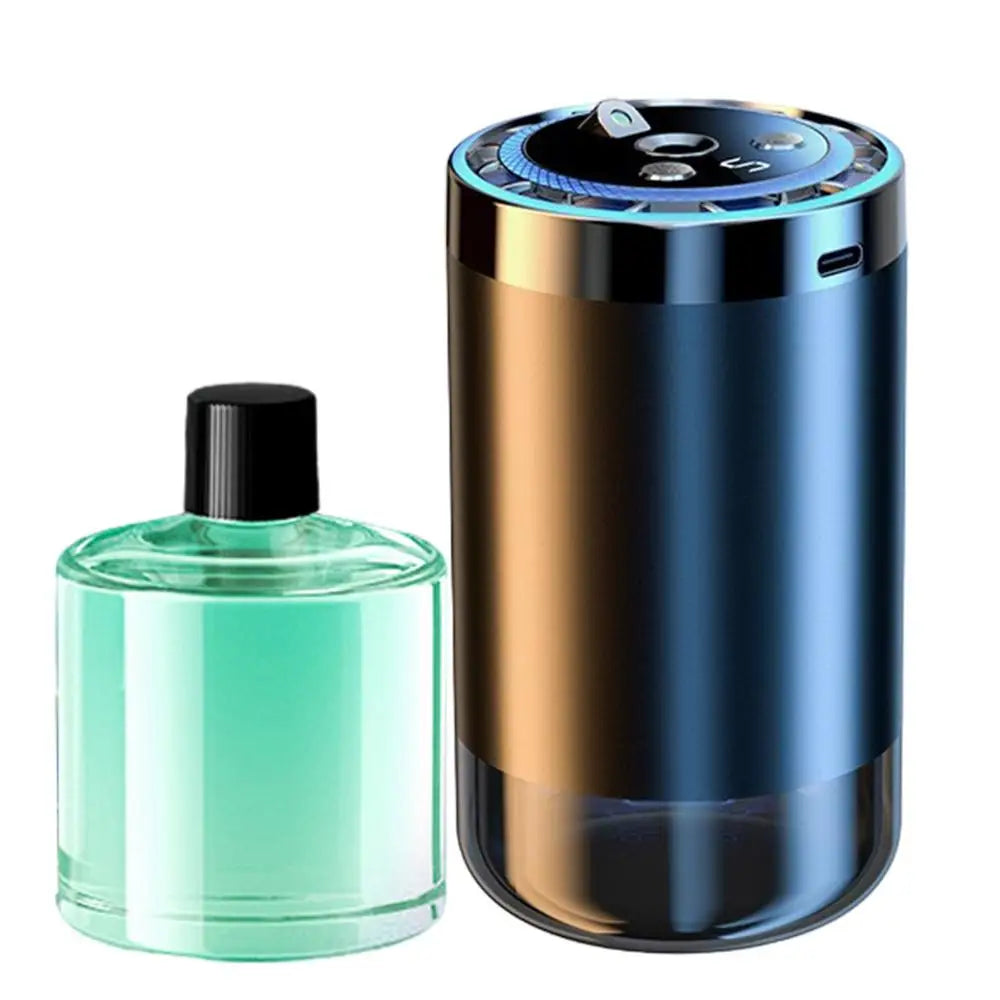 Car Perfume Diffuser Starry Sky Projector Romantic Auto Sensor Fragrance Diffuser Long Lasting Portable Dashboard Decoration