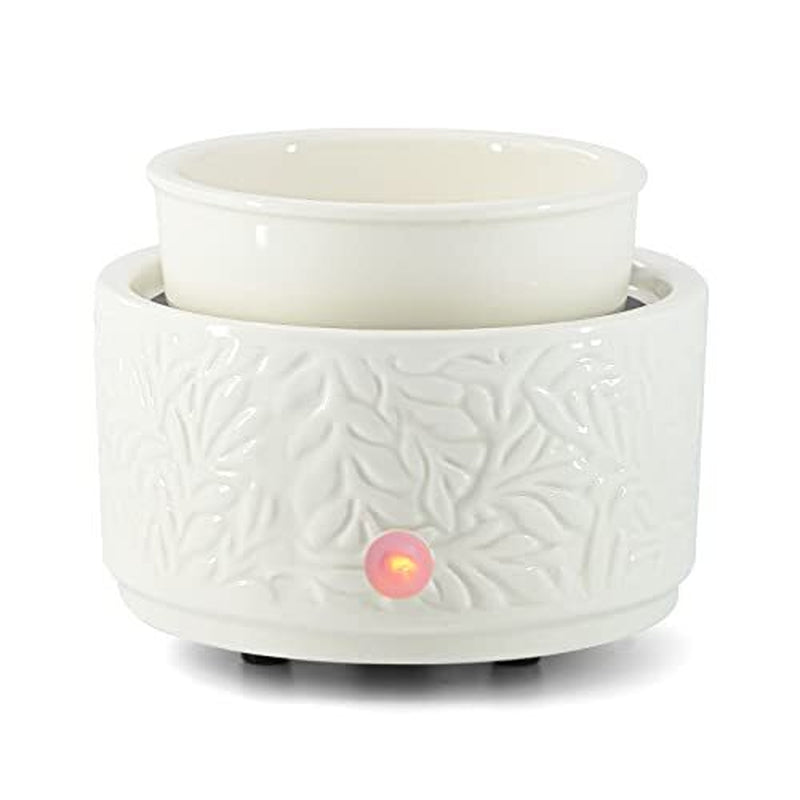 Elusiaka Wax Melt Burner Ceramic 3-In-1 Oil Burner Electric Wax Melter Fragrance