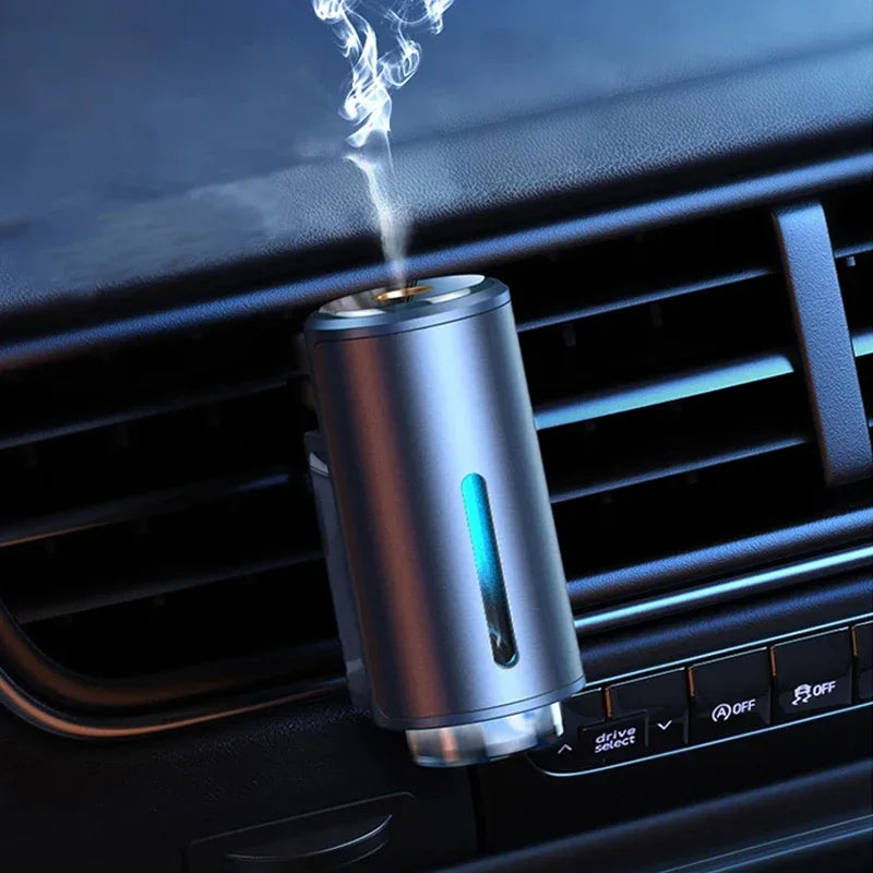 Car Perfume Air Freshener USB Rechargeable Essential Oil Aromatherapy Diffuser Vent Car Perfume Diffuser Machine Car Accessories