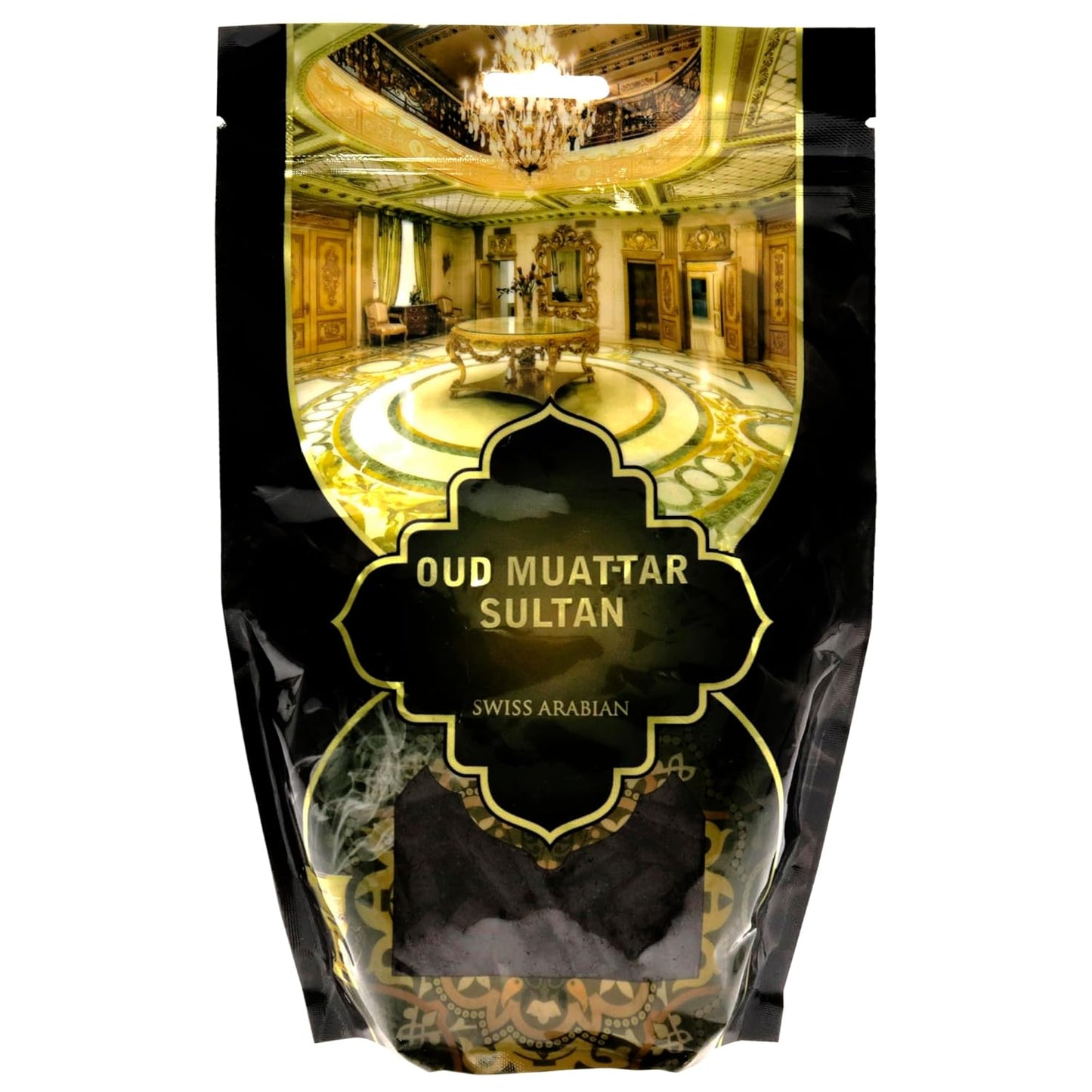 Oud Muattar Sultan - Luxury Products from Dubai - Lasting and Addictive Home Fragrance Incense - Give Your Home a Seductive Signature Aroma - the Luxurious Scent of Arabia - 8.8 Oz