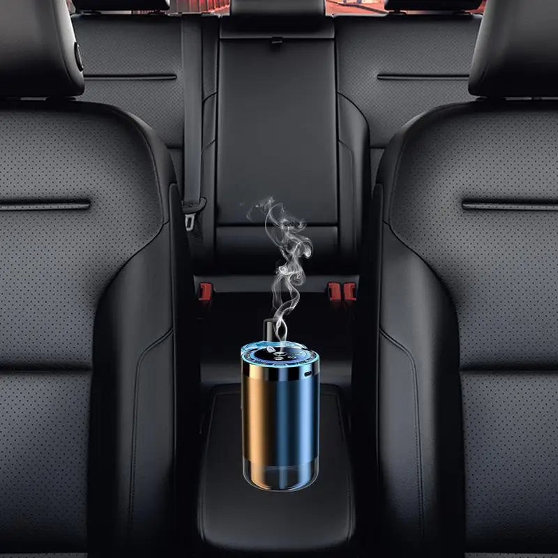 Car Perfume Diffuser Starry Sky Projector Romantic Auto Sensor Fragrance Diffuser Long Lasting Portable Dashboard Decoration