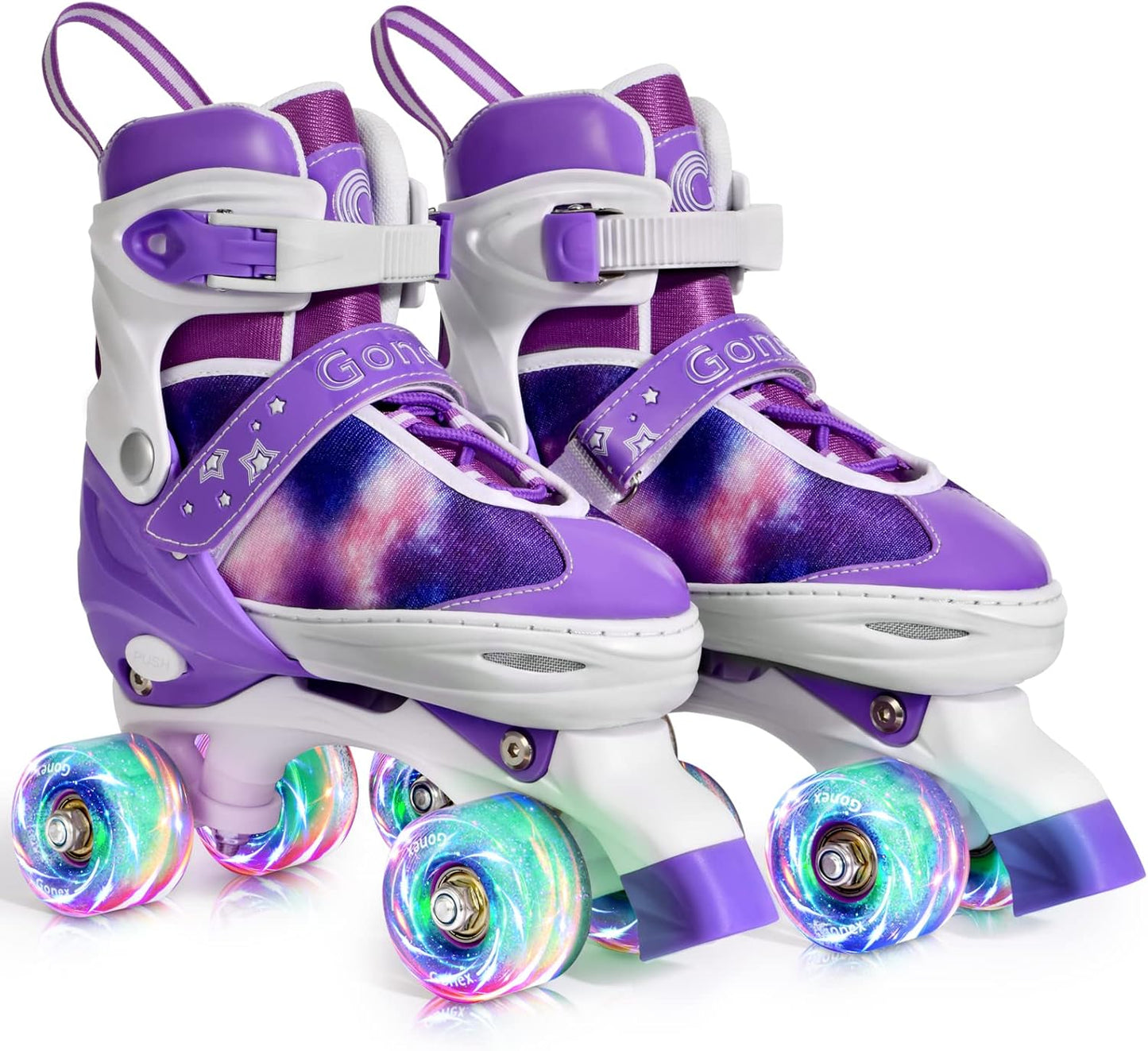 Roller Skates for Girls Kids Boys Women with All Light up Wheels,Adjustable Rollerskates for Beginners Toddler Youth, Gift for Indoor Outdoor