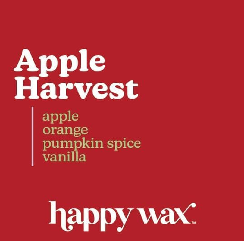 Apple Harvest Scented Bear Wax Melts - Natural Strong Fall Scented Wax Melts Infused W/Essential Oils - Non Toxic Wax Melt. Scented Soy Wax Melts for Warmers (8 Oz Pouch)