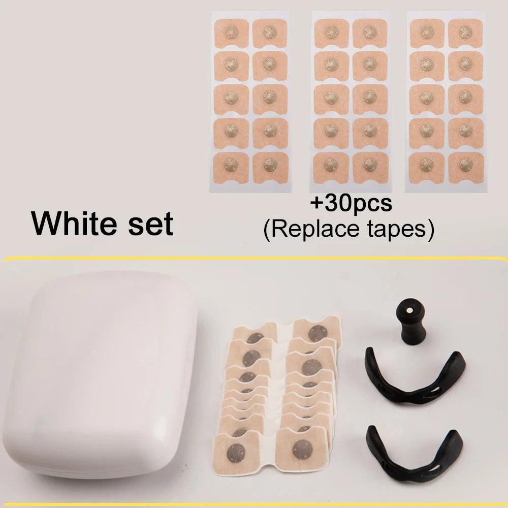 Nasal Strips Magnetic Nasal Breathing Dilators Kits Reduce Snoring Nasal Dilator Boost Oxygen Intake, Breathing Refill Nose Clip
