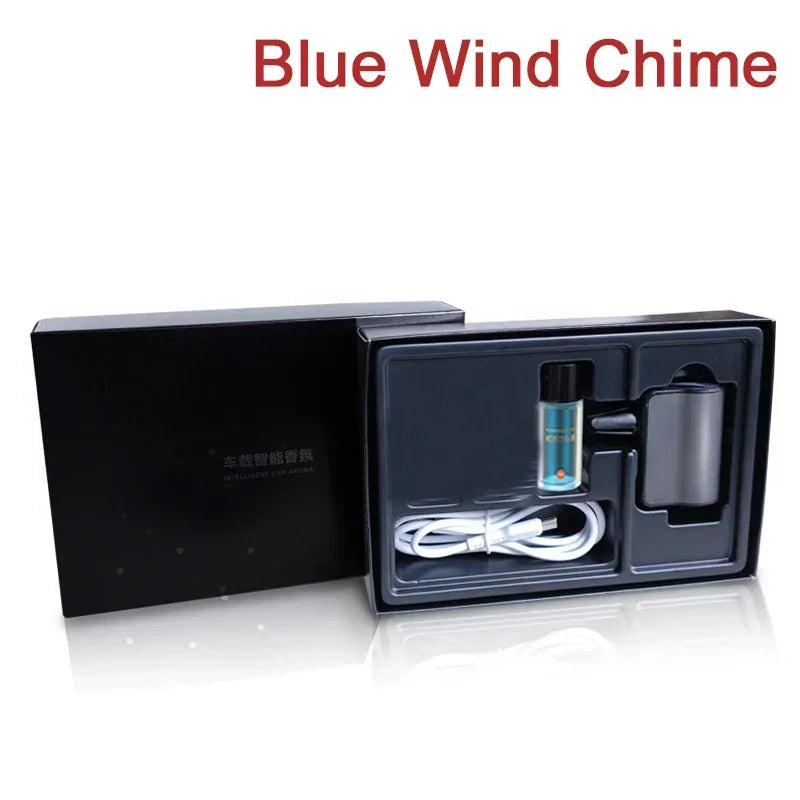 Car Perfume Air Freshener USB Rechargeable Essential Oil Aromatherapy Diffuser Vent Car Perfume Diffuser Machine Car Accessories