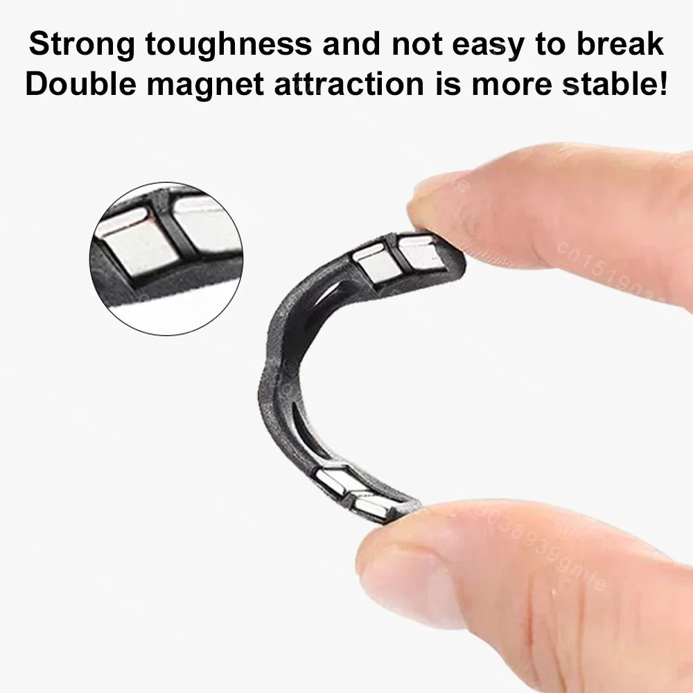 Nasal Strips Magnetic Nasal Breathing Dilators Kits Reduce Snoring Nasal Dilator Boost Oxygen Intake, Breathing Refill Nose Clip