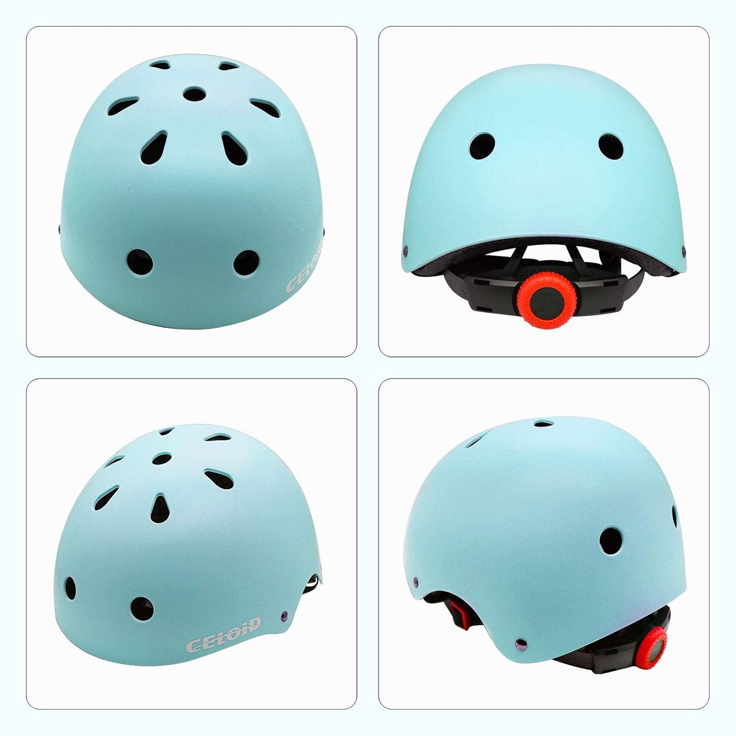 Kids Bike Helmet,Toddler Skateboard Helmets for Ages 2-3-5-8-14 Years Boys Girls,Adjustable Multi-Sport Bicycle Skateboarding Football Roller Skating Scooter Rollerblade Balance Bike Helmet