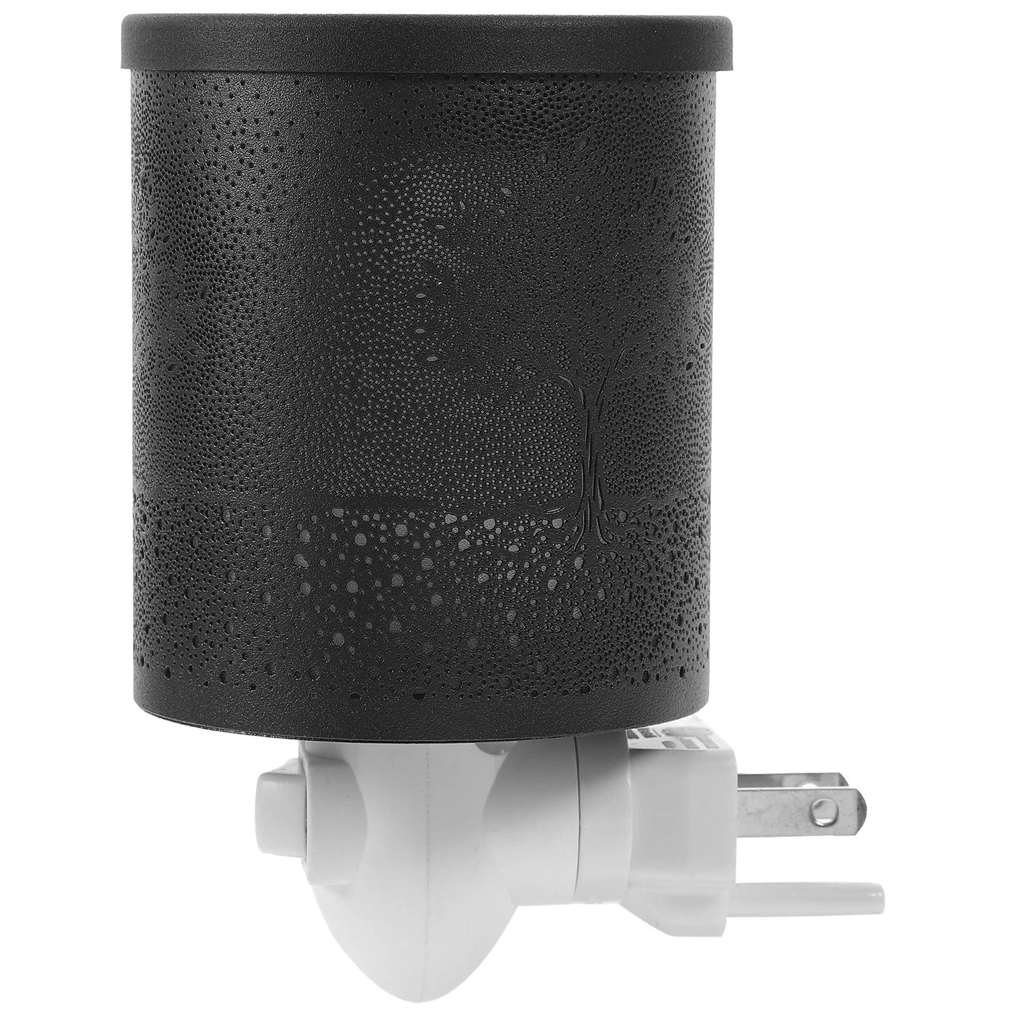 1PC Electric Wax Melt Warmer Wrought Iron Aromatherapy Night Light Plug in Fragrance Oil Burner Home Office Bedroom Decor