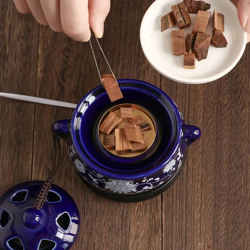YXY 110V/220V Timing Essential Oil Stove Temperature Regulating Electric OUD Incense Burners Aromatherapy Censer Set for Home