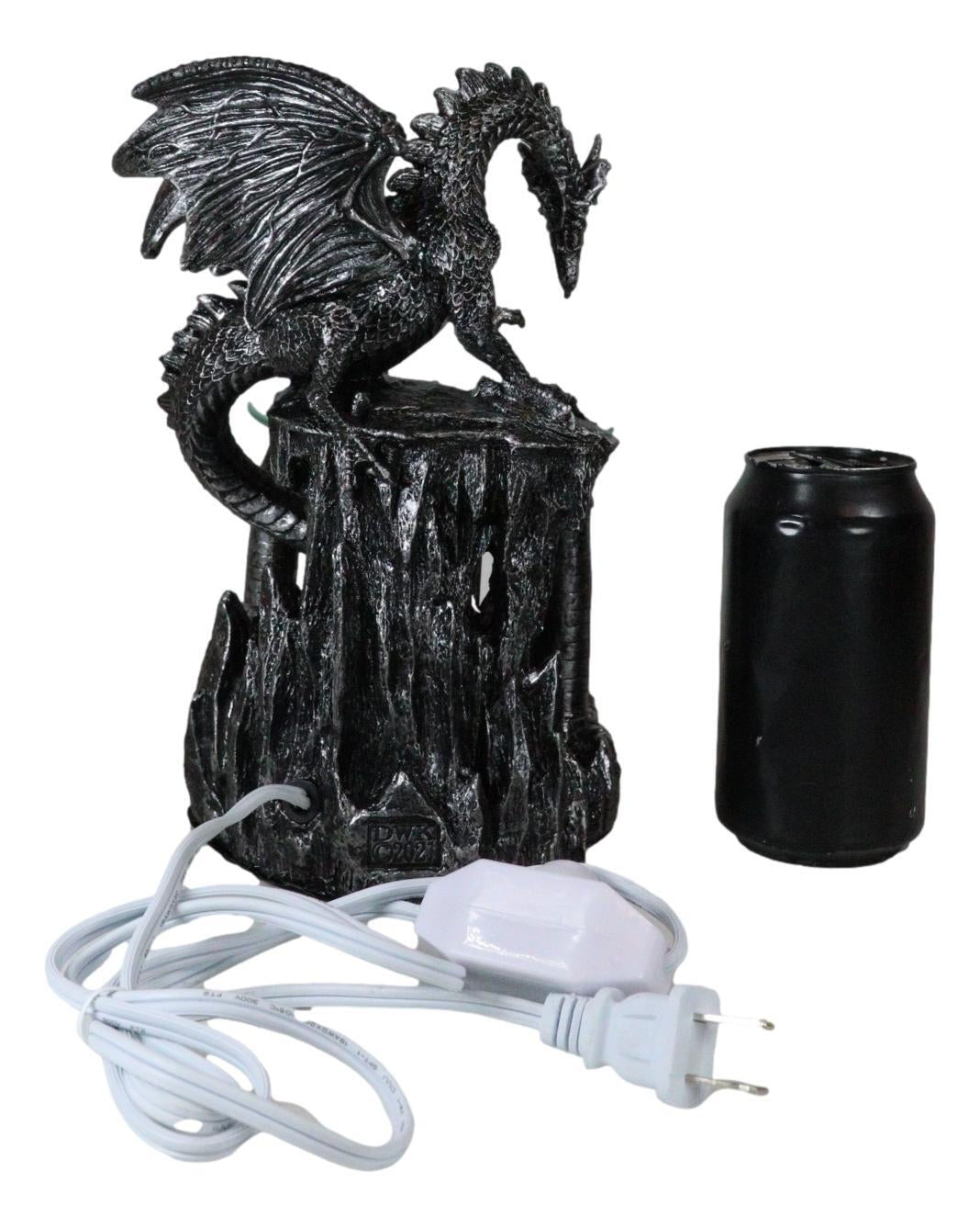 Ebros Smaug Castle Dragon Electric Oil Burner Tart Warmer Statue 9.5"H Figurine