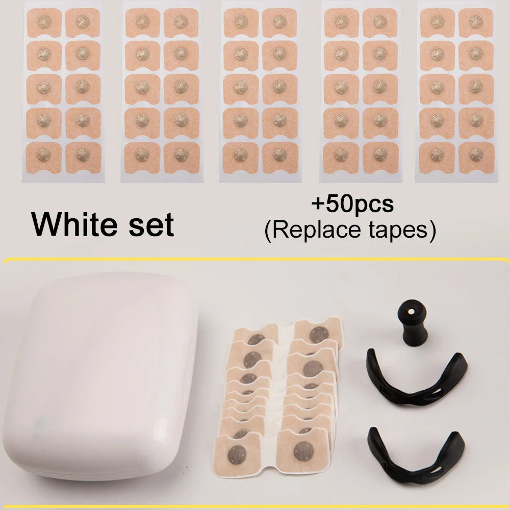 Nasal Strips Magnetic Nasal Breathing Dilators Kits Reduce Snoring Nasal Dilator Boost Oxygen Intake, Breathing Refill Nose Clip