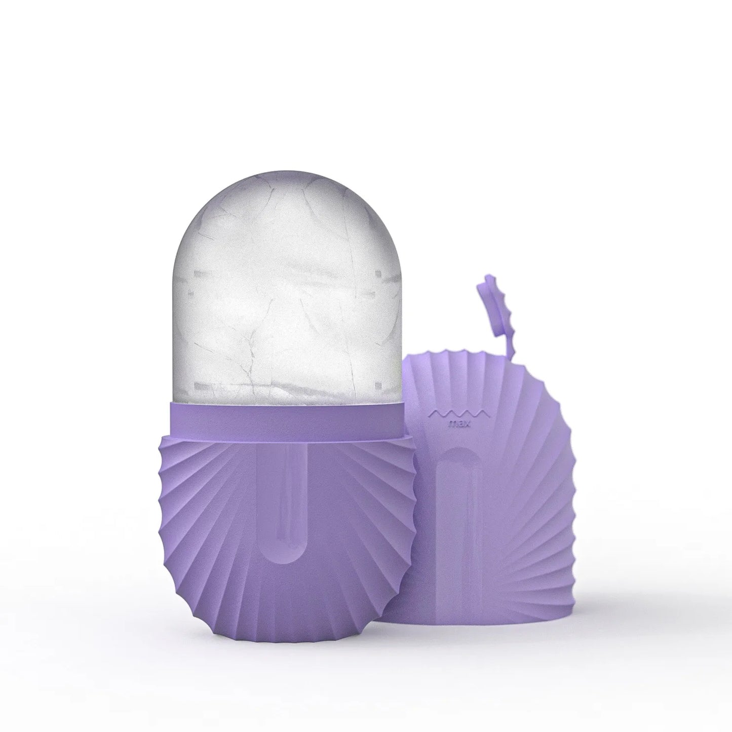 Ice Face Roller Ice Cube Beauty Massage Silicone Ice Mold for Eye Puffiness Ice Facial Roller Shrink Pores