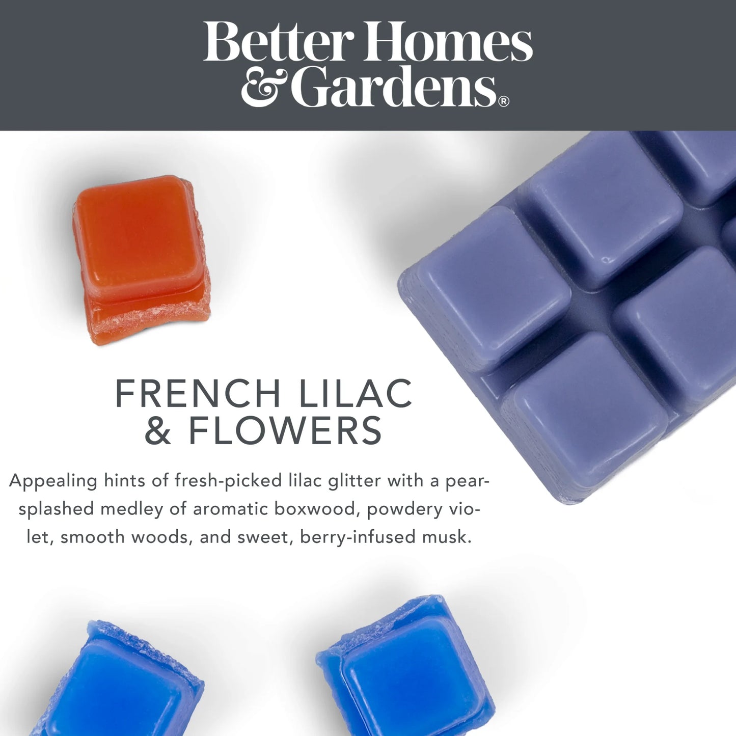 (5 Pack) French Lilac Flowers Scented Wax Melts, , 2.5 Oz (1-Pack)