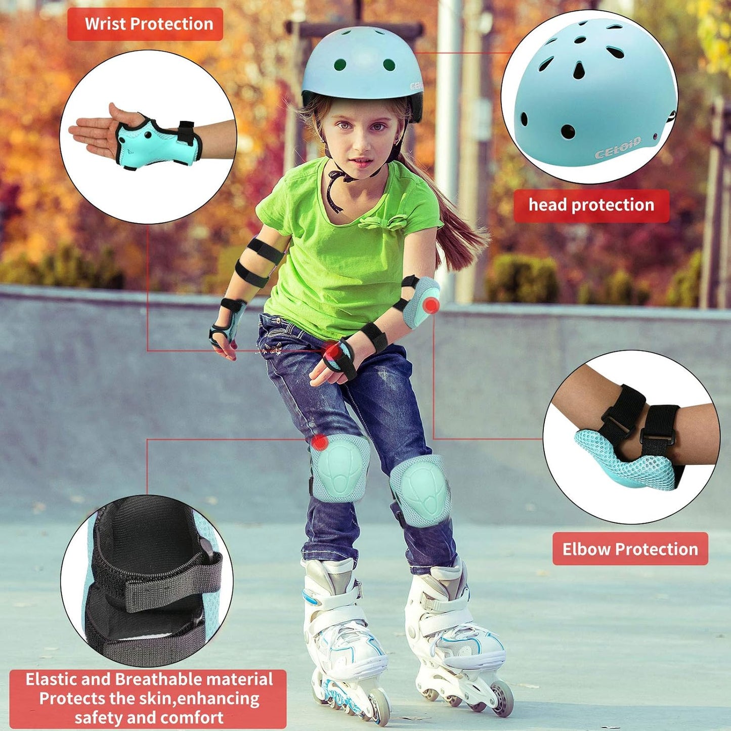Kids Bike Helmet,Toddler Skateboard Helmets for Ages 2-3-5-8-14 Years Boys Girls,Adjustable Multi-Sport Bicycle Skateboarding Football Roller Skating Scooter Rollerblade Balance Bike Helmet