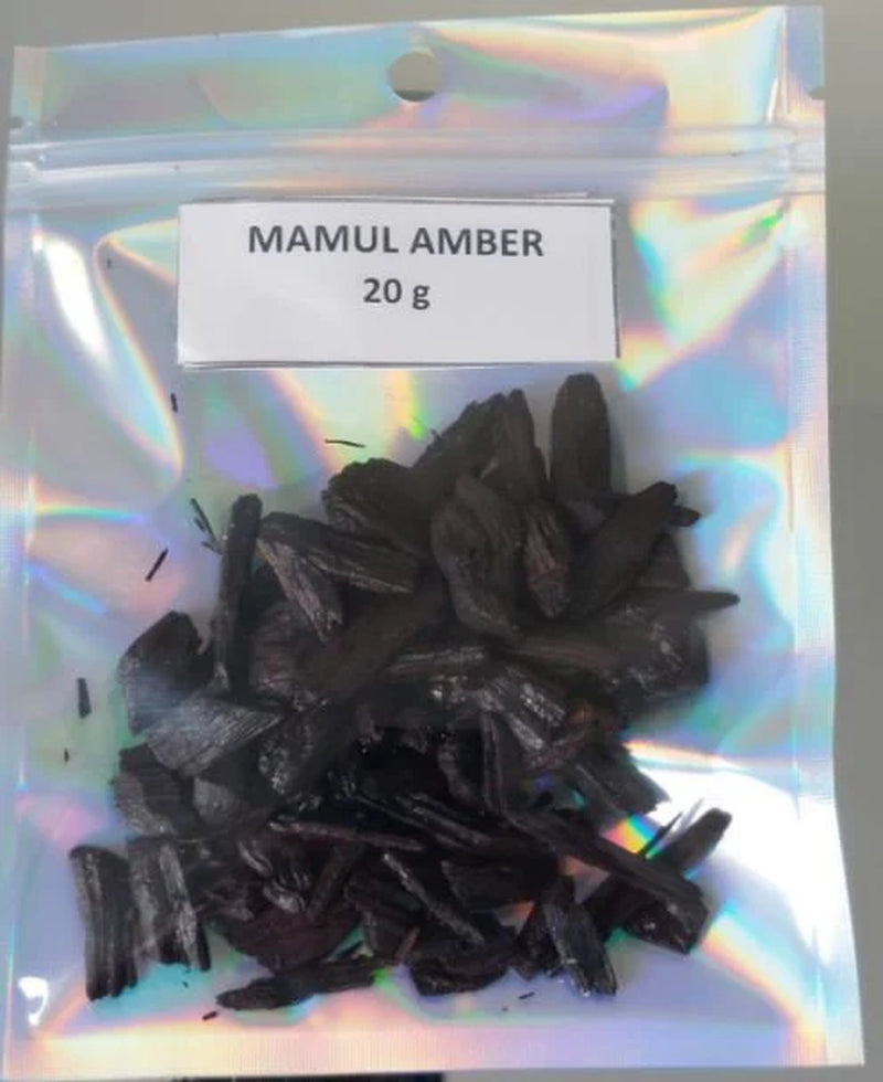 MAMUL AMBER Oud Moattar /Bakhoor Incense Agarwood/ Incense Oud Chips