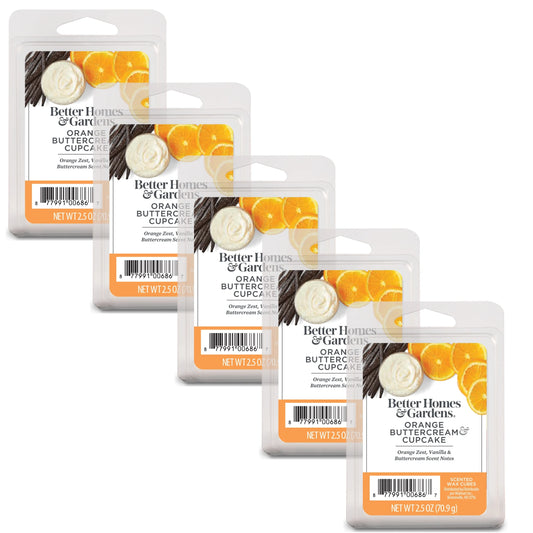 Orange Buttercream Cupcake Scented Wax Melts, , 2.5 Oz (5-Pack)