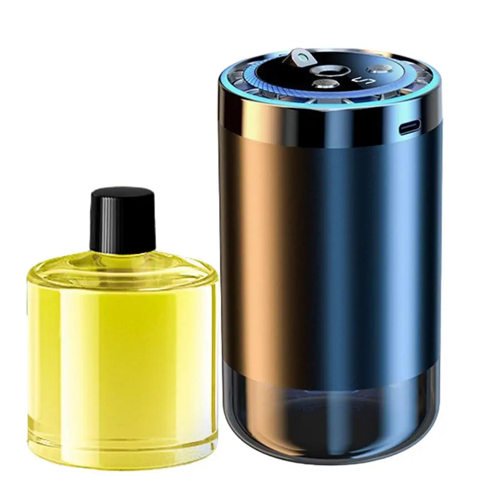 Car Perfume Diffuser Starry Sky Projector Romantic Auto Sensor Fragrance Diffuser Long Lasting Portable Dashboard Decoration