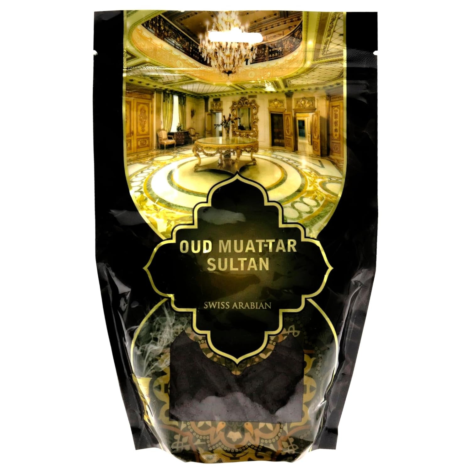 Oud Muattar Sultan - Luxury Products from Dubai - Lasting and Addictive Home Fragrance Incense - Give Your Home a Seductive Signature Aroma - the Luxurious Scent of Arabia - 8.8 Oz