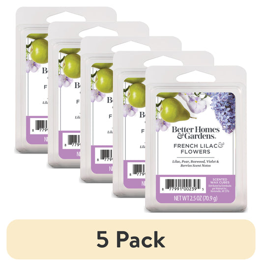 (5 Pack) French Lilac Flowers Scented Wax Melts, , 2.5 Oz (1-Pack)