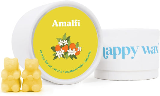 Amalfi Scented Bear Wax Melts - Infused W/Essential Oils - Non Toxic Wax Melt & Pet Safe - (4 Oz Tin)