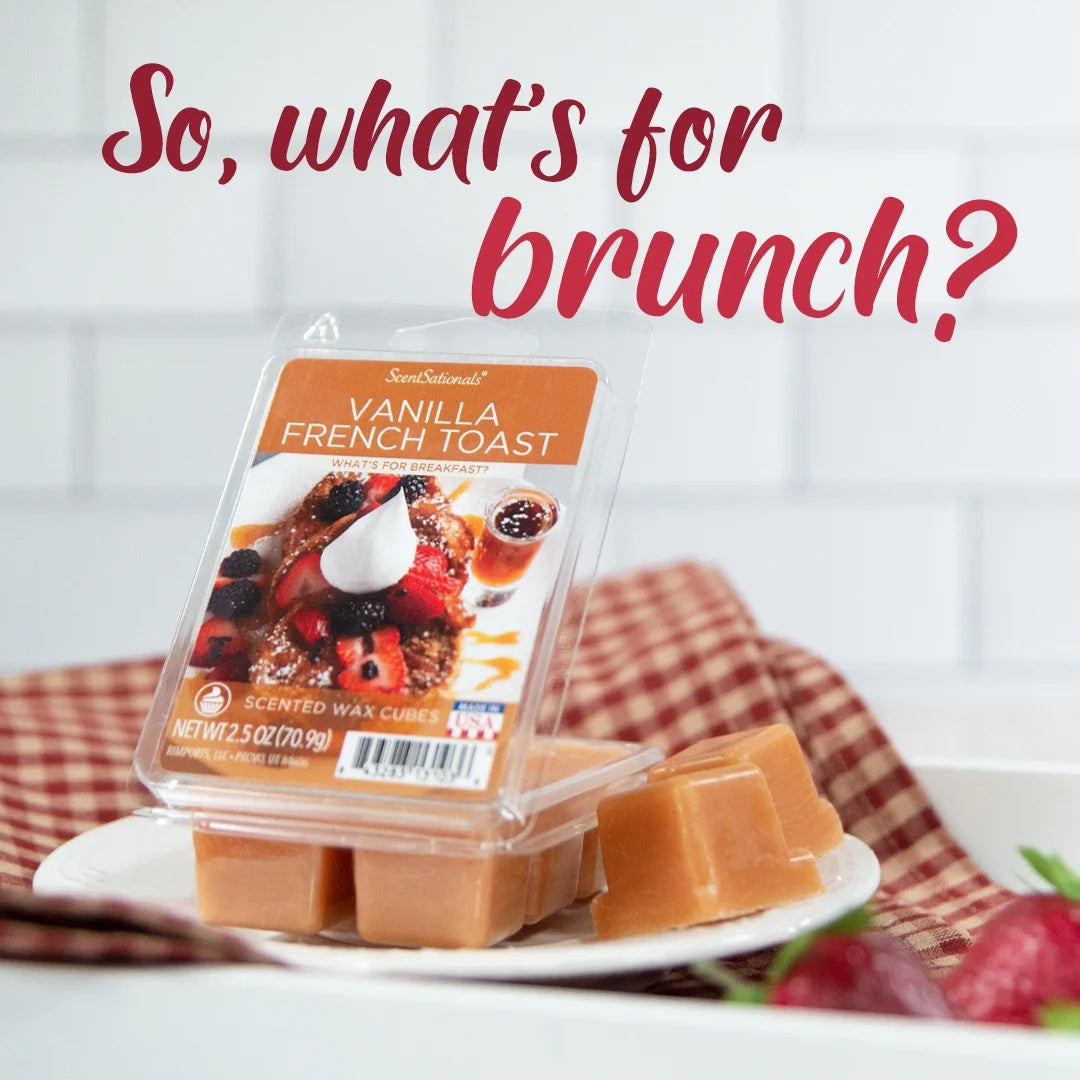 Vanilla French Toast Scented Wax Melts, , 2.5 Oz (5-Pack)