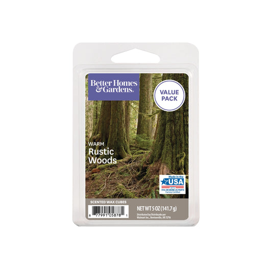 Warm Rustic Woods Scented Wax Melts, , 5 Oz