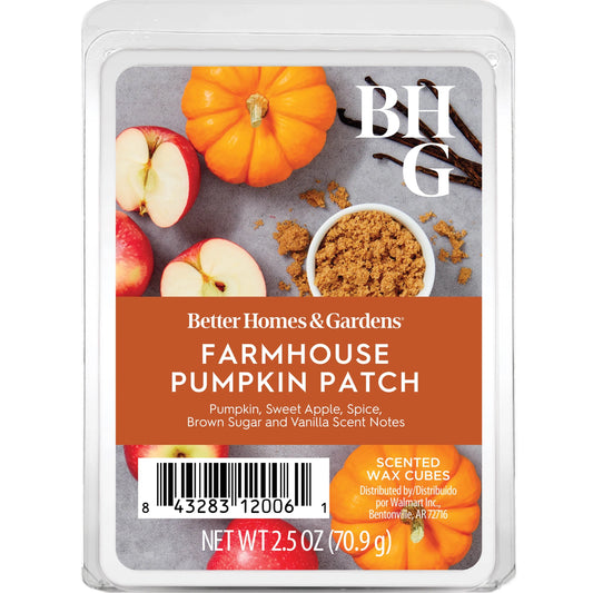 Farmhouse Pumpkin Patch Scented Wax Melts, , 2.5 Oz (1-Pack)