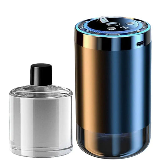 Car Perfume Diffuser Starry Sky Projector Romantic Auto Sensor Fragrance Diffuser Long Lasting Portable Dashboard Decoration
