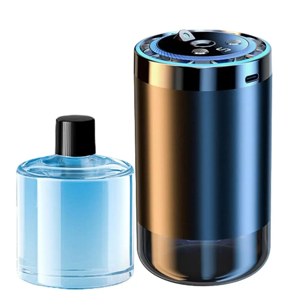 Car Perfume Diffuser Starry Sky Projector Romantic Auto Sensor Fragrance Diffuser Long Lasting Portable Dashboard Decoration