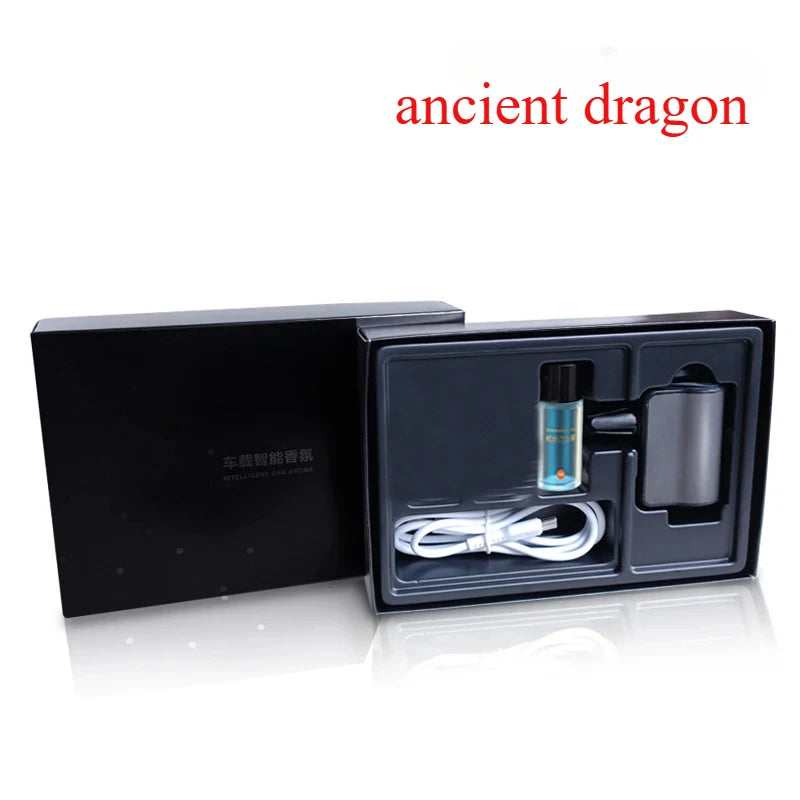 Car Perfume Air Freshener USB Rechargeable Essential Oil Aromatherapy Diffuser Vent Car Perfume Diffuser Machine Car Accessories