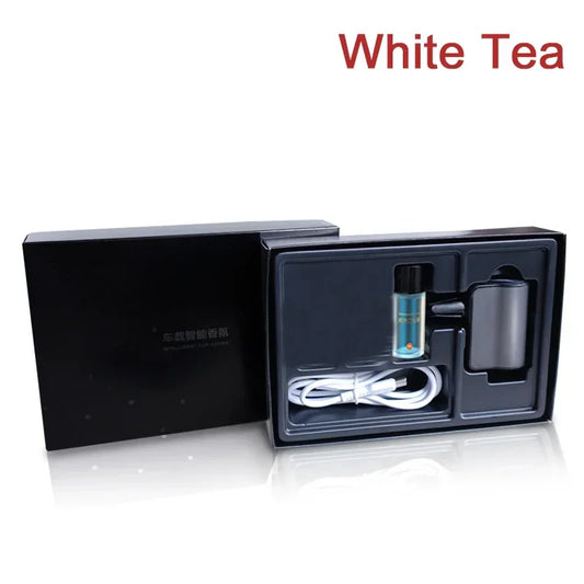 Car Perfume Air Freshener USB Rechargeable Essential Oil Aromatherapy Diffuser Vent Car Perfume Diffuser Machine Car Accessories