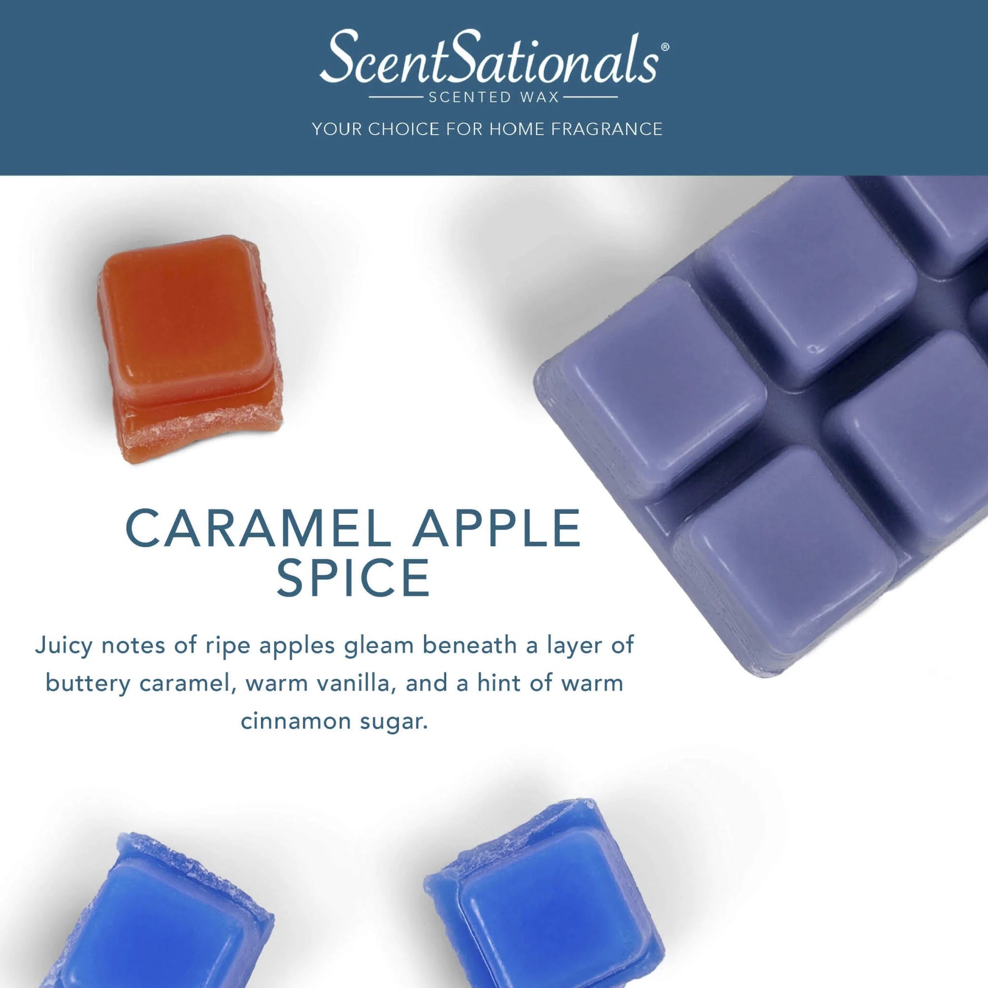Caramel Apple Spice Scented Wax Melts, , 2.5 Oz (5-Pack)