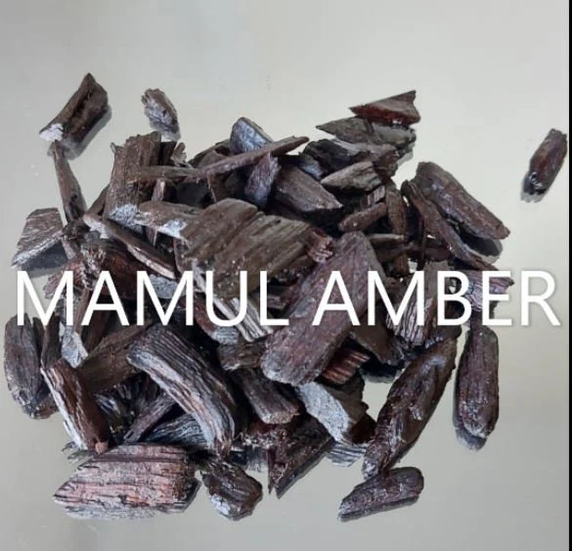 MAMUL AMBER Oud Moattar /Bakhoor Incense Agarwood/ Incense Oud Chips