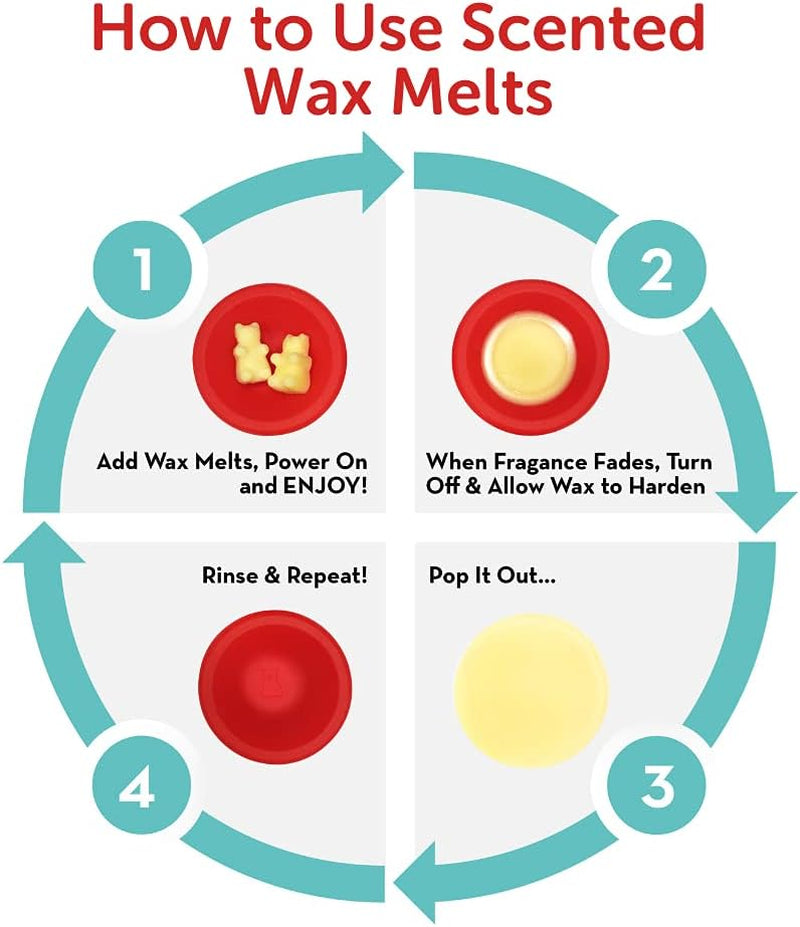 Refresh Scented Natural Soy Wax Melts – 8 Oz. of Scented Wax Melts, Made in USA