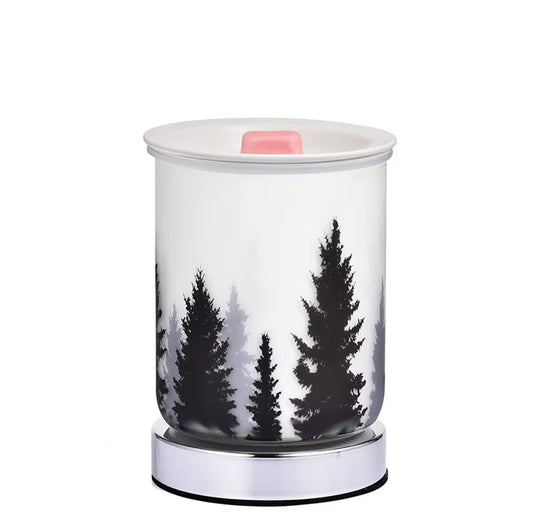 Glass Electric Oil Burner Wax Melt Burner 3D Sunset Aroma Lamp Melter Fragrance Burner Warmer Romantic Atmosphere